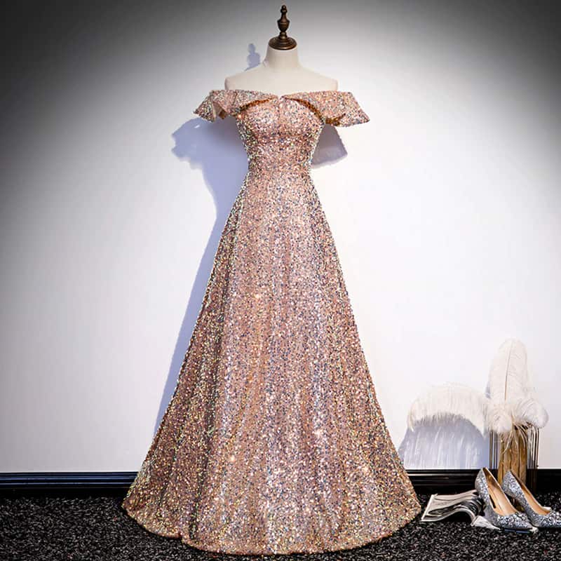 لباس مجلسی کار شده؛ دست دوز 4 مدل فرنچ حلزونی دراپه ایستاده