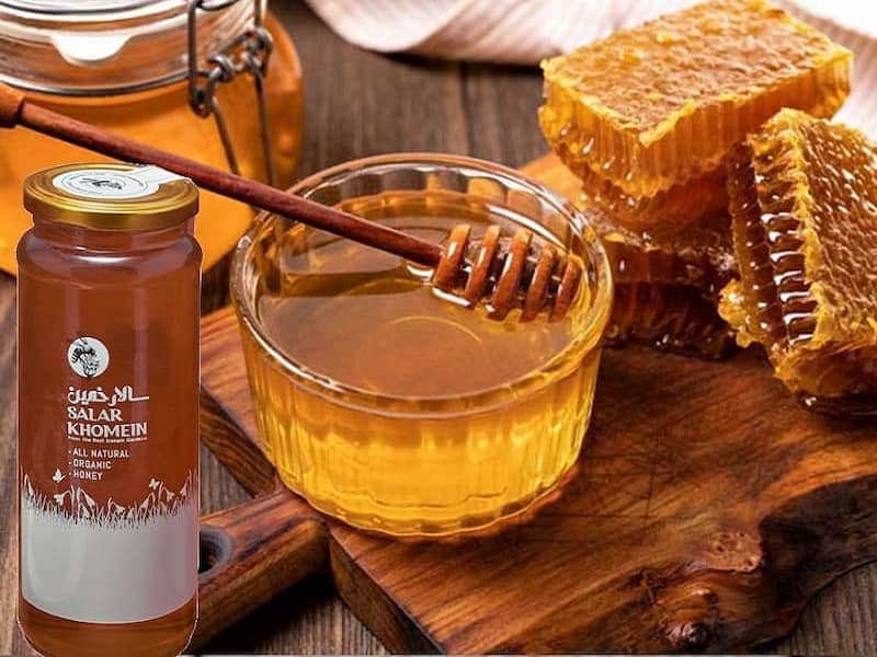 عسل کوهی سالار خمین؛ چسبندگی سرفه آلرژی فسفر آهن Khomein