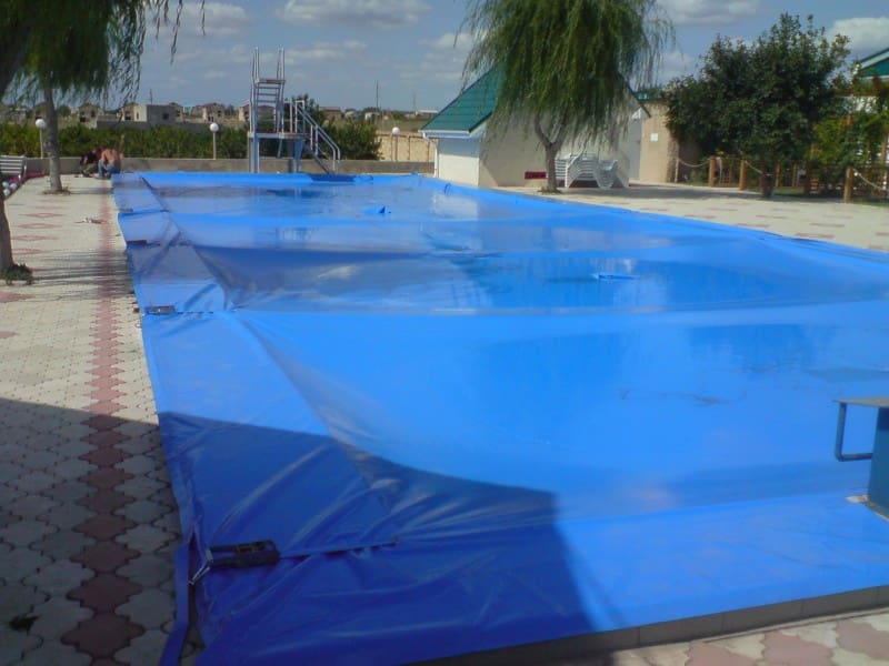 نایلون کف استخر؛ ژئوممبران پرورش ماهی طاقه 150 کیلوگرمی