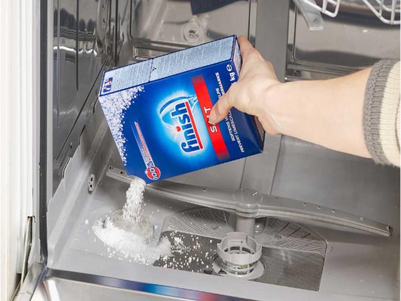 نمک ماشین ظرفشویی مارک فینیش؛ براق کننده ضد رسوب پاک کنندگی قوی Finish