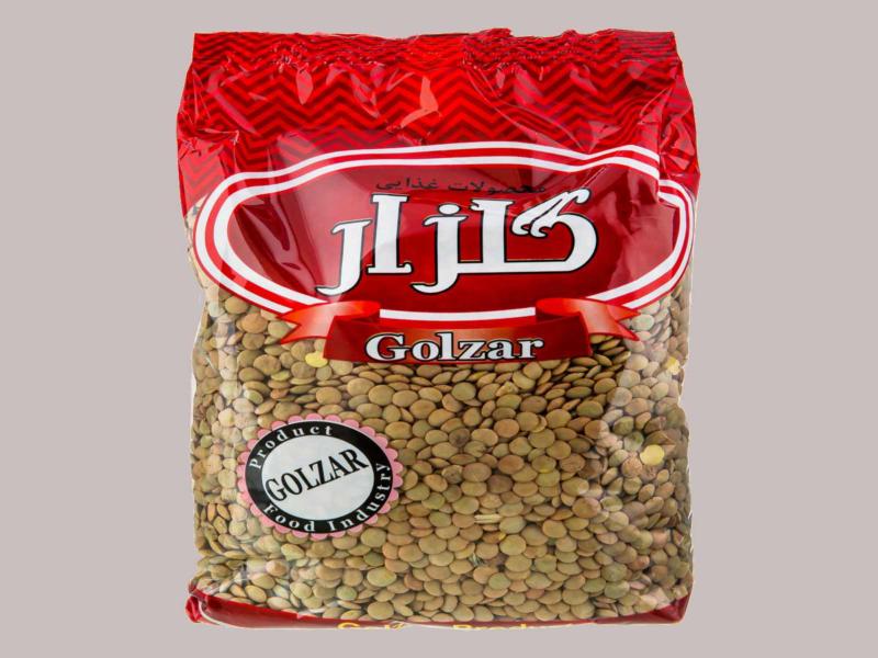 عدس بسته بندی گلزار؛ تقویت ریشه مو عضلات قلب منیزیم (قرمز قهوه ای سیاه سبز)