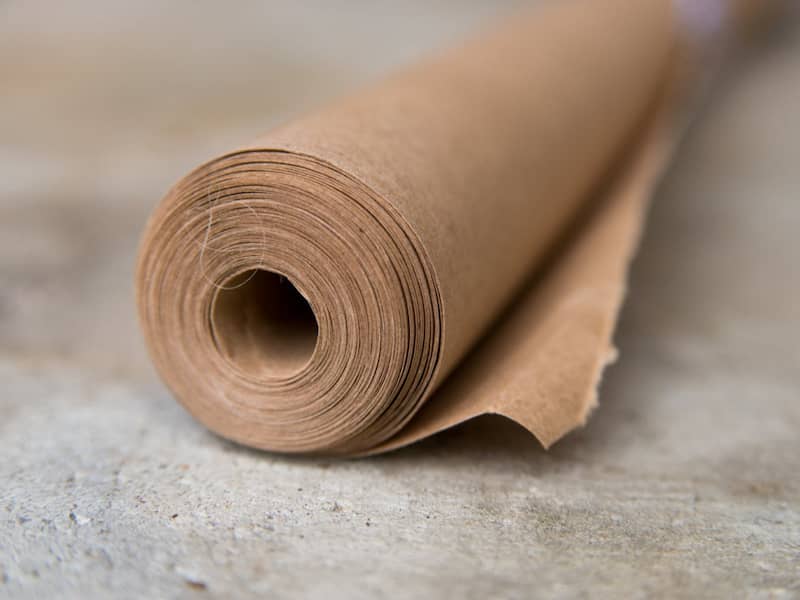 کاغذ کرافت رولی؛ قهوه ای سفید کرم (کاج بامبو کنف) عمده کیلویی