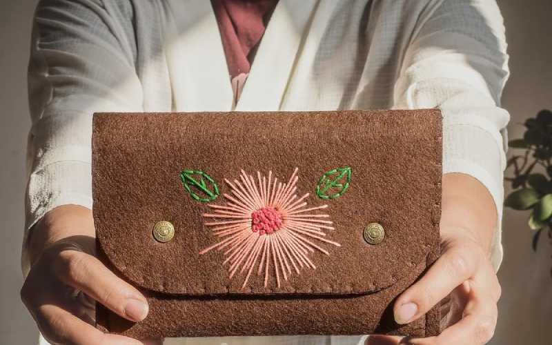 کیف نمدی زنانه؛ پلی استر چرم طبیعی قابل شستشو مدرن bag