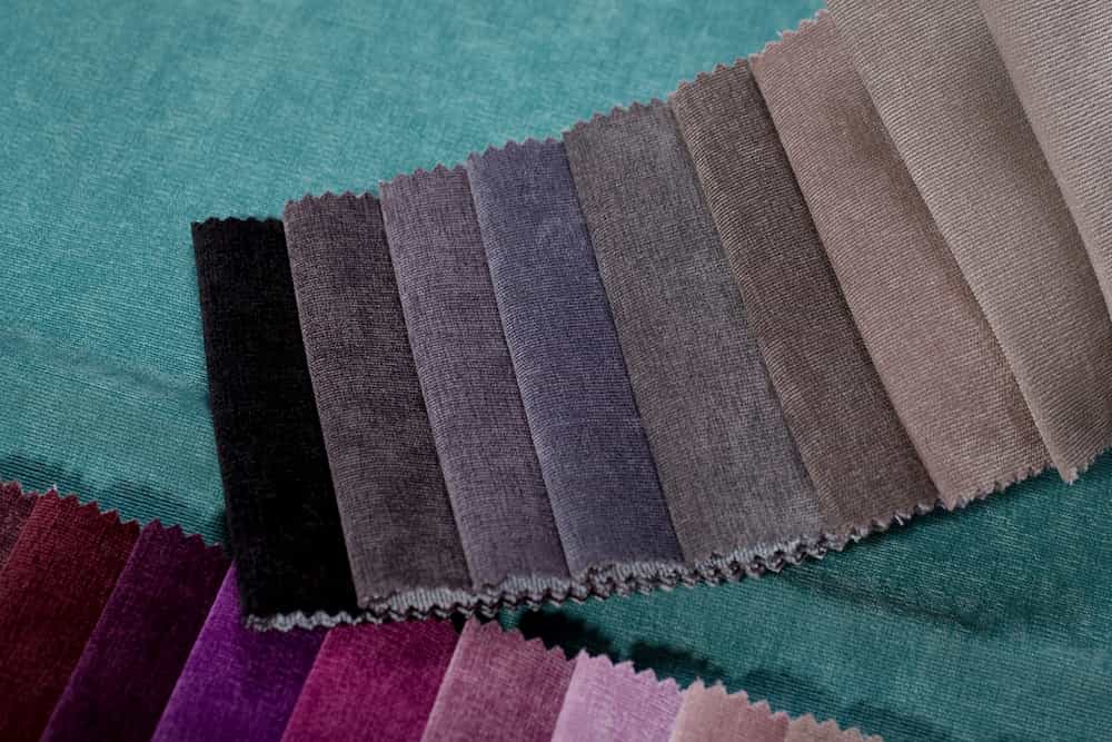 پارچه رومبلی مخمل چرم؛ ضد آب مناسب مبل راحتی استیل fabric