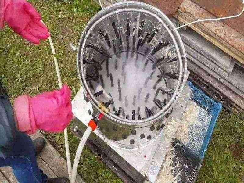 دستگاه پرکن مرغ مازندران (ماشین آلات) بوقلمون اردک سیستم آبپاشی quail