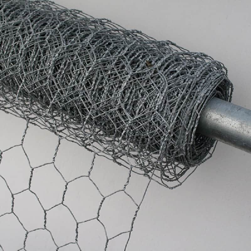 توری فلزی لانه زنبوری؛ سیم گالوانیزه میلگرد فولادی (5 6) ضلعی