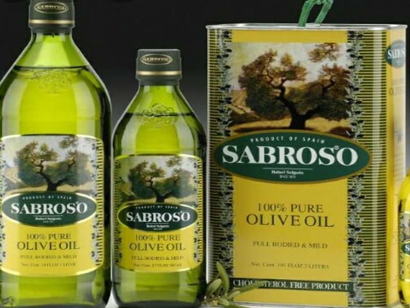 روغن زیتون سابروسو؛ مناسب آشپزی (2 4 5) لیتری دارای ویتامین