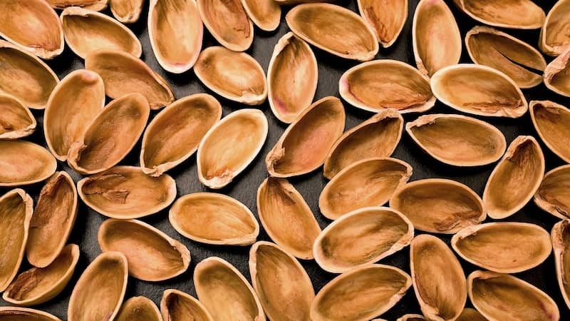 پوست پسته؛ استخوانی رفع بوی بد دهان تهوع حاوی پروتئین Calcium