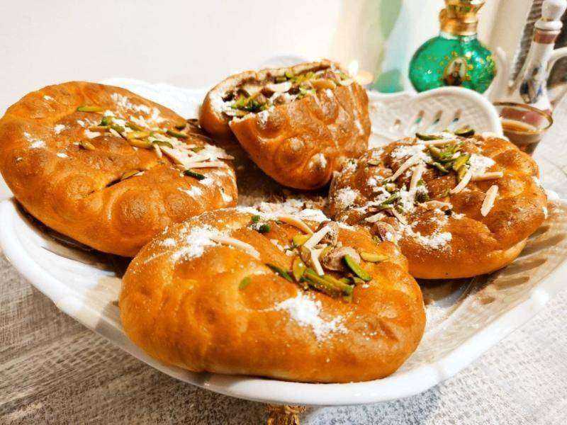 کلوچه خرمایی فوری (شیرینی) مناسب مهمانی طعم بینظیر 24 عددی