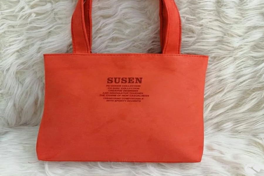 کیف مارک سوسن؛ چرمی اصل مشکی 60*75 سانتی متری Susan