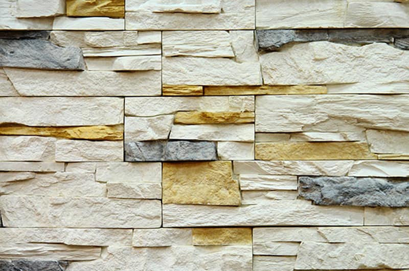 سنگ آنتیک سفید طلایی؛ متخلخل و صیقلی (2 4 ) سانتی متر نمای داخلی ساختمان