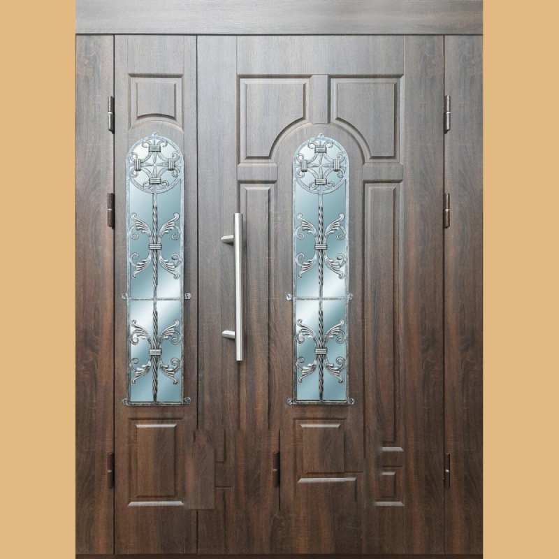 درب ضد سرقت لابی؛ چوبی بدنه فلزی ایمن استاندارد MDF