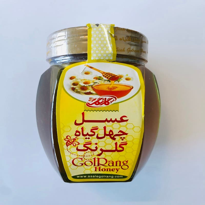 عسل چهل گیاه گلرنگ؛ گل طبیعی بدون موم (600 1000) گرمی