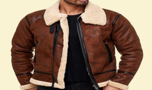 چرم بوفالو کاپشن؛ مقاوم آفریقا (مشکی قهوه ای تیره) ماندگار