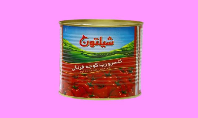 رب گوجه شیلتون؛ سبز قرمز 800 گرمی کلسیم فیبر ویتامین A
