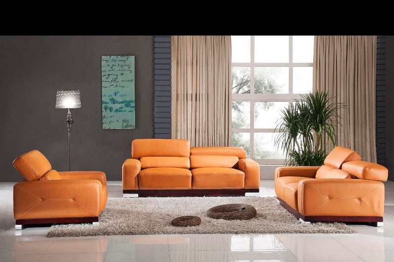 چرم مبلی گاوی؛ طبیعی مصنوعی انعطاف پذیری کشسانی بالا ضخامت (1.2 2.5) میلی متر