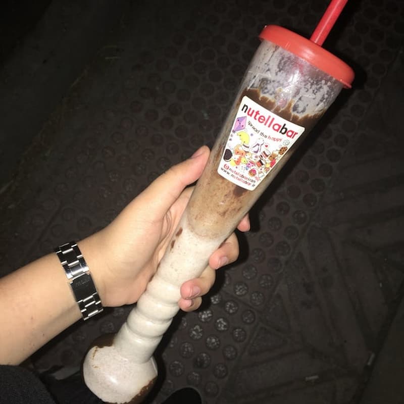 ظرف یکبار مصرف شیک نوتلا؛ 2 نوع کاغذی پلاستیکی ضخیم دوام بالا