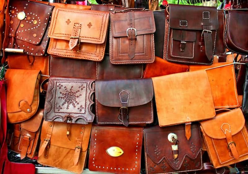 محصولات چرمی همدان؛ چرم گاوی اصل 4 نوع کیف کاپشن کمربند کفش immanent