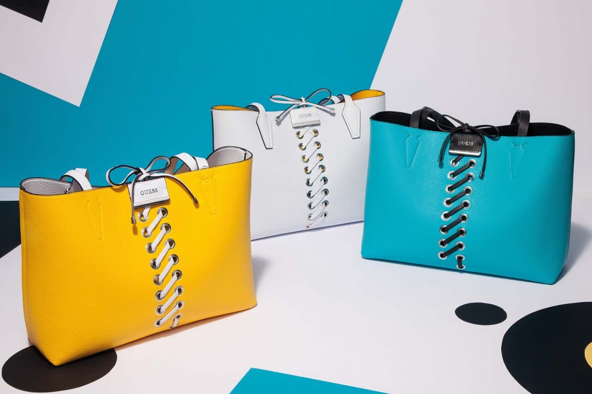 کیف مارک guess؛ مجلسی جا دار 3 رنگ قهوه ای مشکی آبی کیفیت عالی