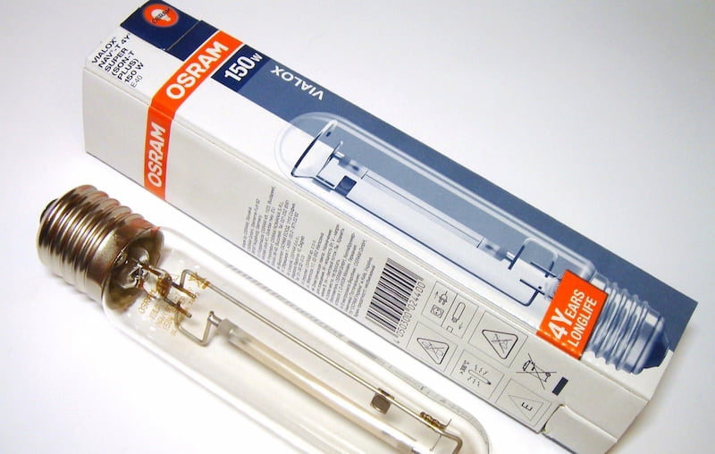 لامپ خیاری بخار سدیم؛ ضد رطوبت جرقه نصب آسان طول عمر 15000 ساعت