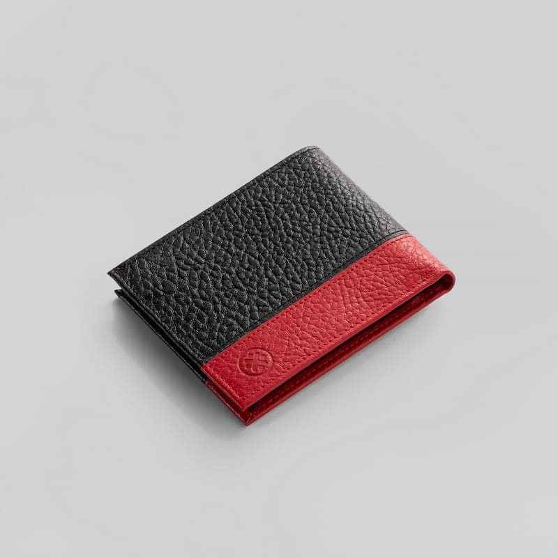 چرم قرمز مشکی؛ اکسسوری کیف آستر (طبیعی مصنوعی) درجه یک