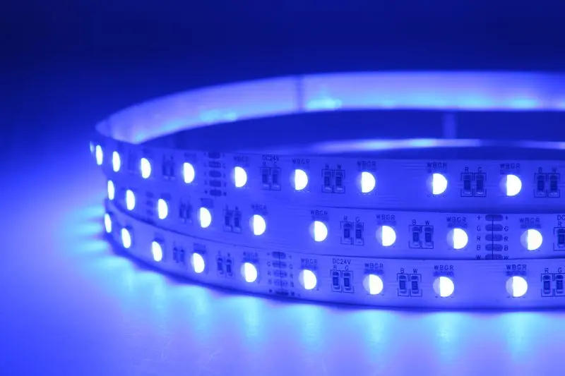 لامپ ال ای دی نواری 12 ولت؛ ثابت چشمک زن 3 رنگ زرد نارنجی سفید