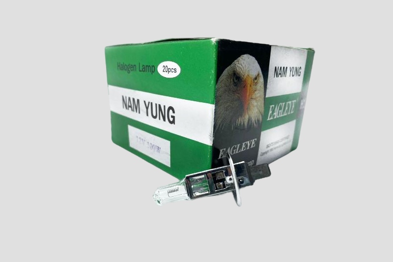 لامپ گازی عقاب؛ هدلایت زنون ضد آب 2 رنگ زرد سفید