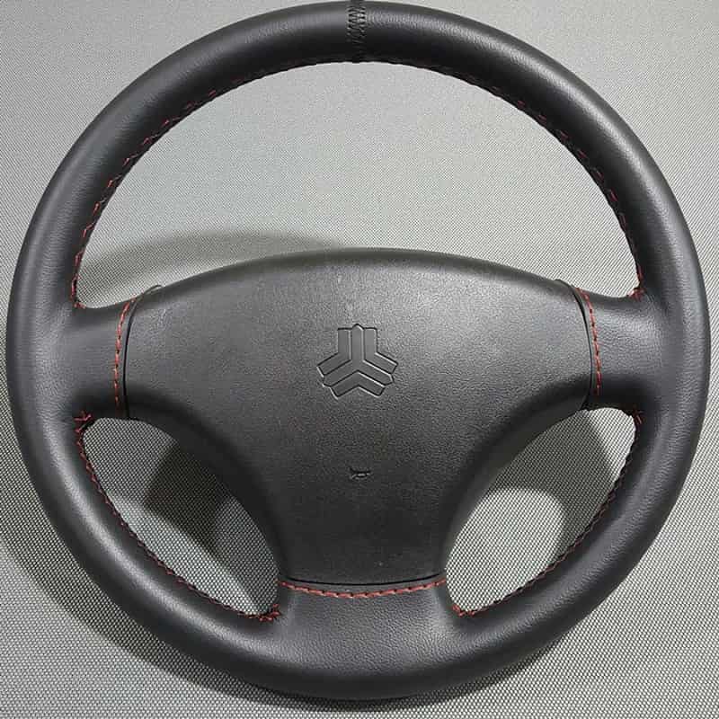 چرم دور فرمان پراید؛ جلوگیری عرق دست نرم با کیفیت Leather