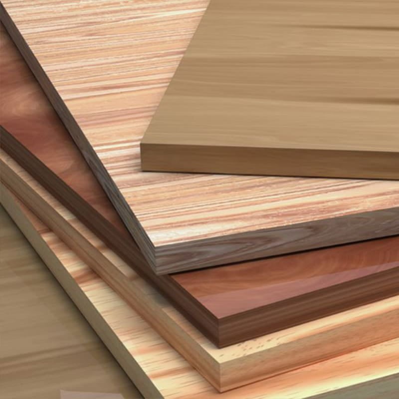 چوب ام دی اف معمولی؛ لایه مقوا مشمایی ملامینه ضد رطوبت 16 میلیمتر