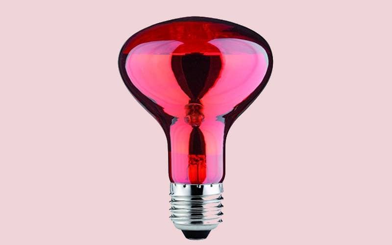 لامپ مادون قرمز برای پرندگان؛ سرپیچ آویز کنفی میله ای (40 100 220) وات