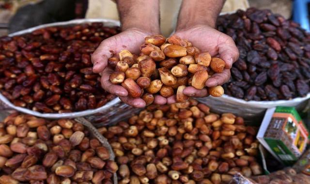 خرمای زاهدی عراق (رطب) طلایی 3 طعم شیرین آجیلی کره ای