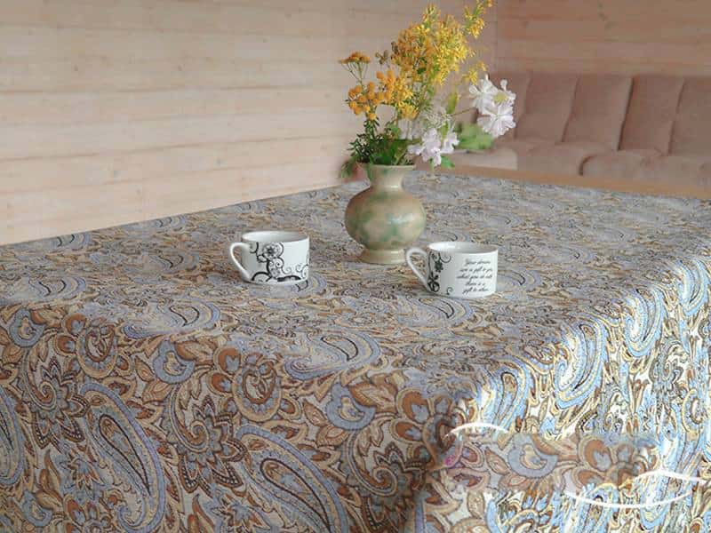 ترمه یزد حسینی؛ لطافت نرمی الیاف (مصنوعی طبیعی) کشش کم 