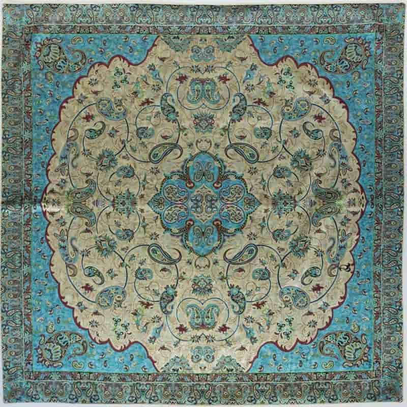 ترمه اصل ابریشم؛ تولید دستی صنعتی الیاف حیوانی 100