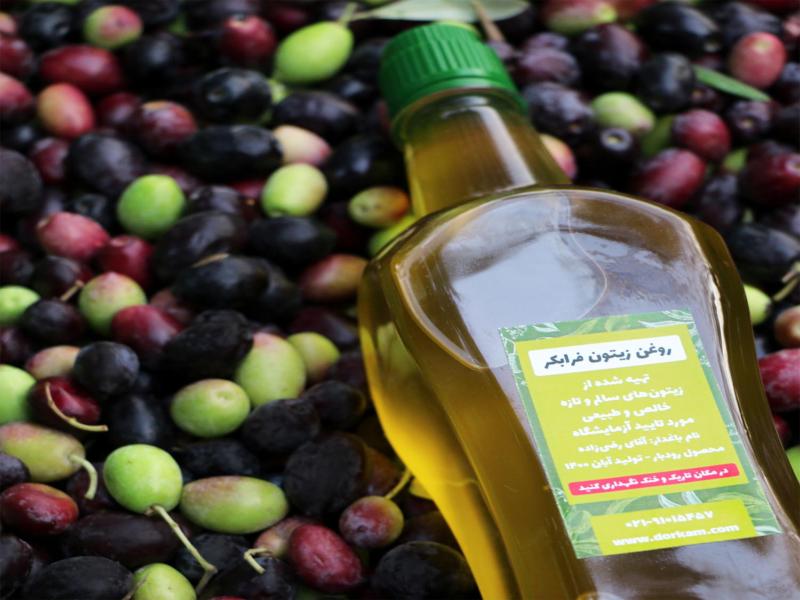 روغن زیتون فرابکر اصل؛ خالص تیره تلخ کاهش وزن Bottle