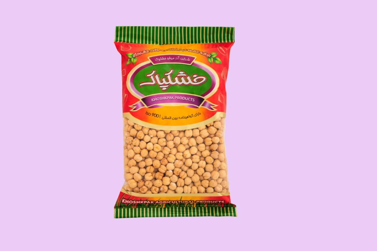 نخود خشکپاک؛ درشت  زود پز 2 نوع فله بسته بندی khoshkpap