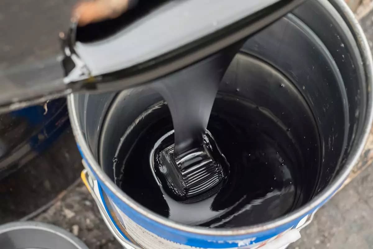 قیر آماده؛ مصارف خانگی صنعتی جلوگیری نفوذ آب (مشتقات نفتی)