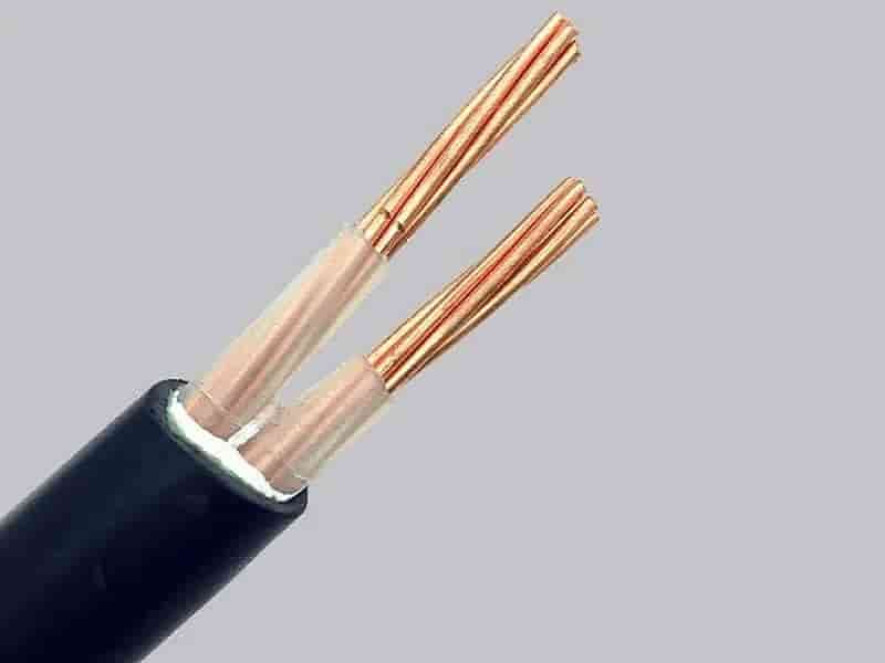 سیم کابل صائب؛ تک رشته 2 جنس مسی آلومینیومی مقاوم Saeb