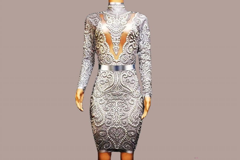 لباس مجلسی کوتاه عروسکی؛ مشکی قرمز تیره سایز (38 52) پارچه دیسکو کرپ