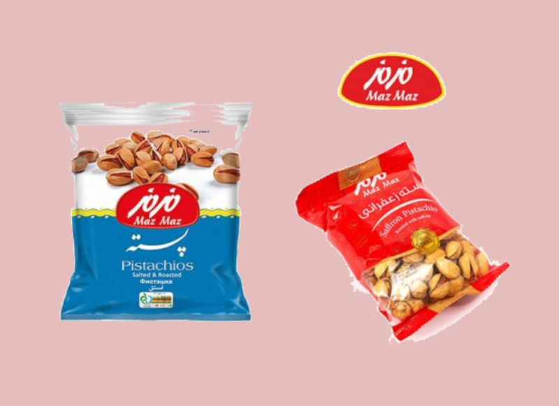 پسته مزمز؛ ارگانیک ارزش غذایی بالا انواع (نمکی ساده لیمویی) Solutes