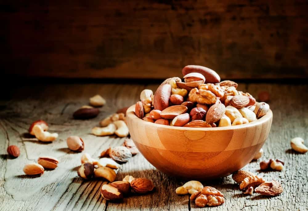 آجیل چهار مغز شیرین؛ پسته بادام هندی گرم ویتامین A