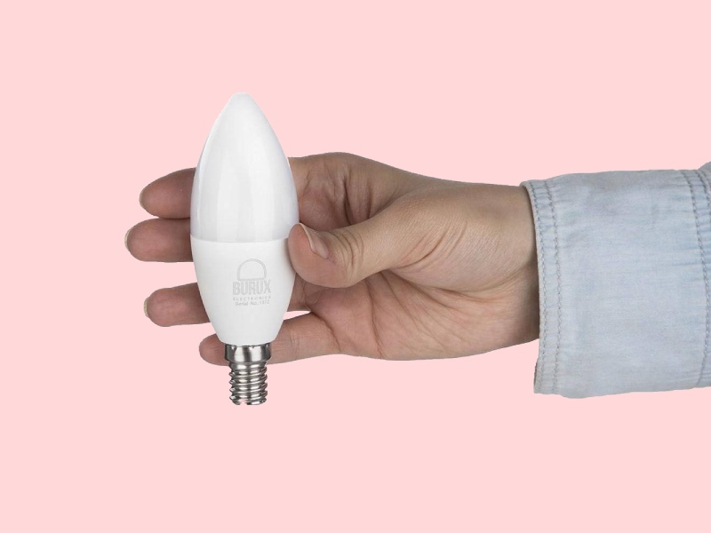 لامپ ال ای دی 7 وات بروکس (چراغ) هالوژن حبابی قطر 4 12.5 سانتی متر