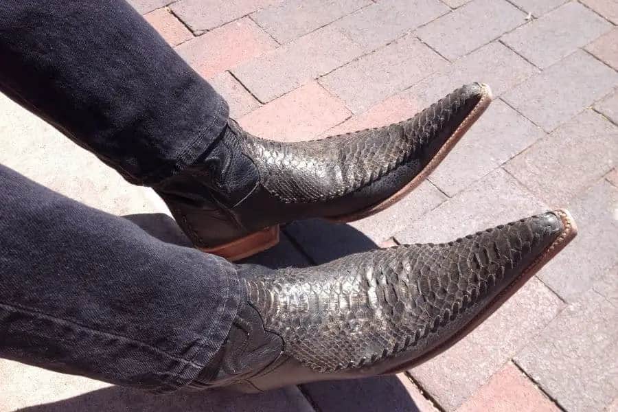 کفش چرم مردانه بدون بند؛ نداشتن چروک ضخیم گاومیش کروکودیل 4 رنگ (نخودی زرد کرم مشکی)