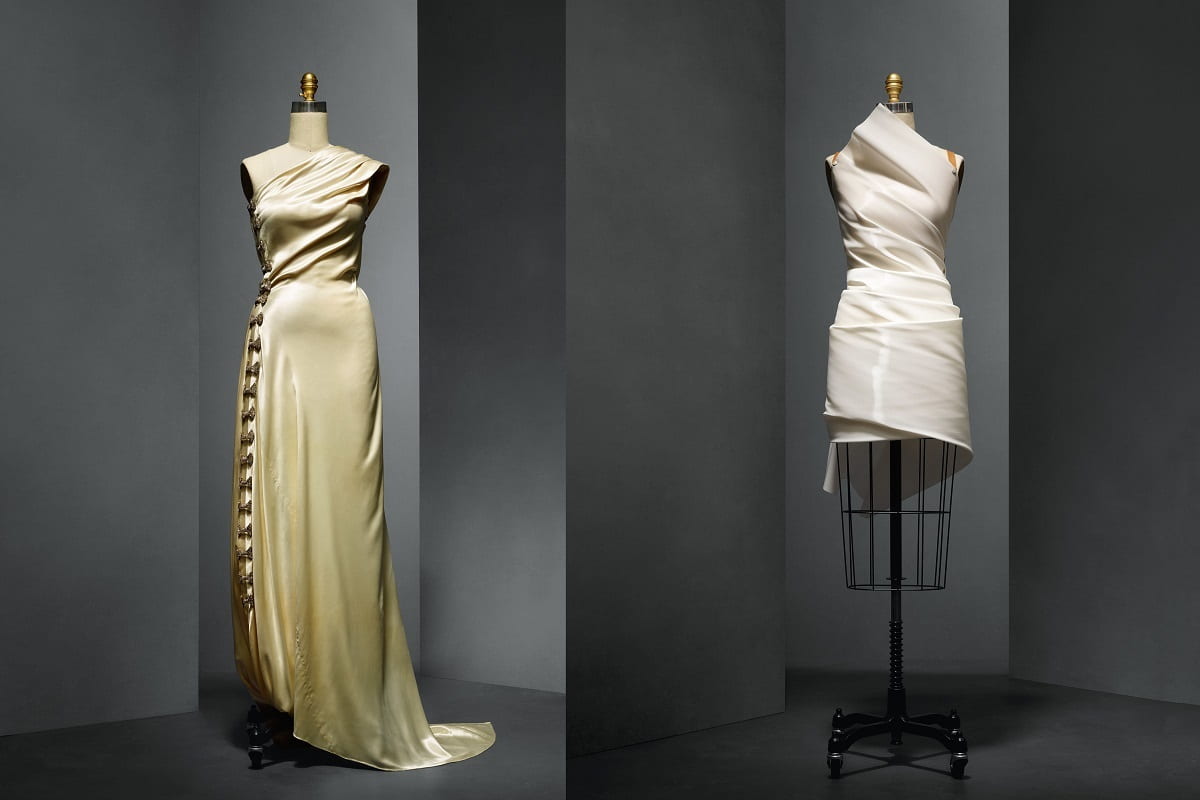 لباس مجلسی ونک؛ ساده شاین مجالس مهمانی دورهمی 3 رنگ سفید کرمی طلایی