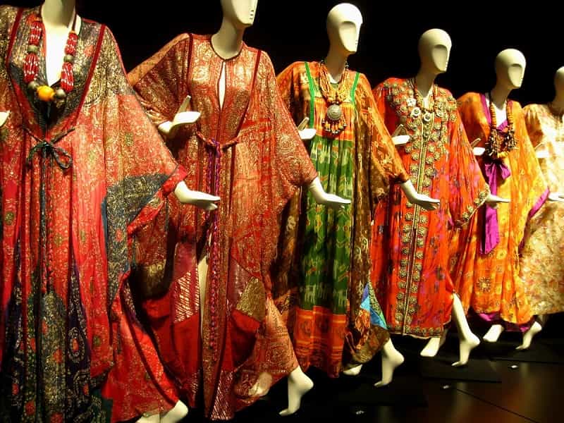 لباس مجلسی هندی (ساری) شاین 5 رنگ قرمز زرد سبز آبی نارنجی Traditional