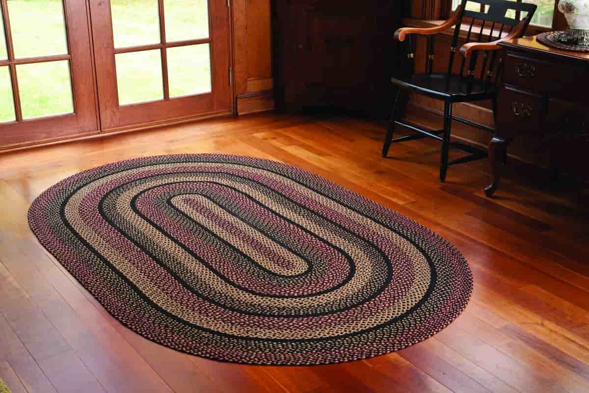 گلیم فرش گرد و بیضی؛ طبیعی دستبافت 3 مدل سنتی فانتزی مدرن