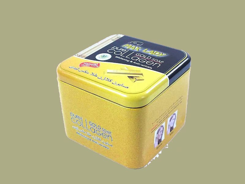 صابون مکس لیدی طلا؛ ضد چروک سفید کننده لایه بردار درمانی دارویی Solid