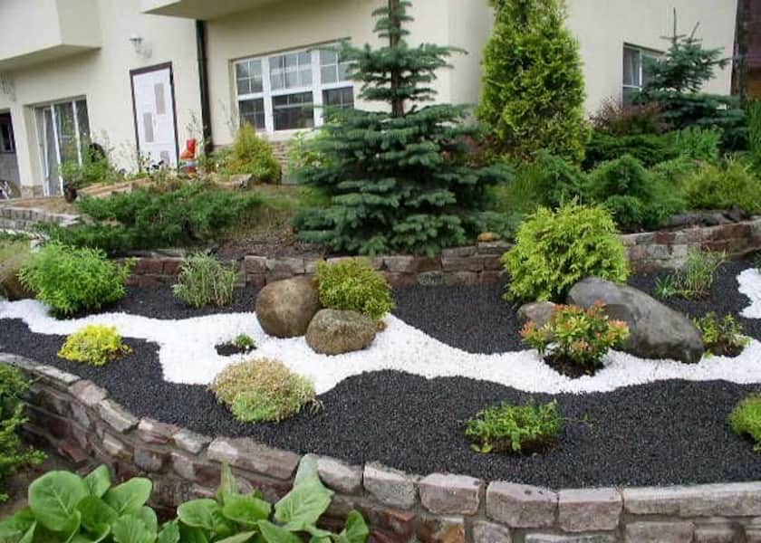 سنگ لاشه رنگی؛ نمای ساختمان کف پیاده رو 3 مدل کوهی مالون ورقه ای