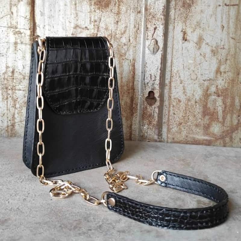 کیف چرم یکطرفه زنانه؛ گوسفندی گاوی 3 نوع براق مات مخملی