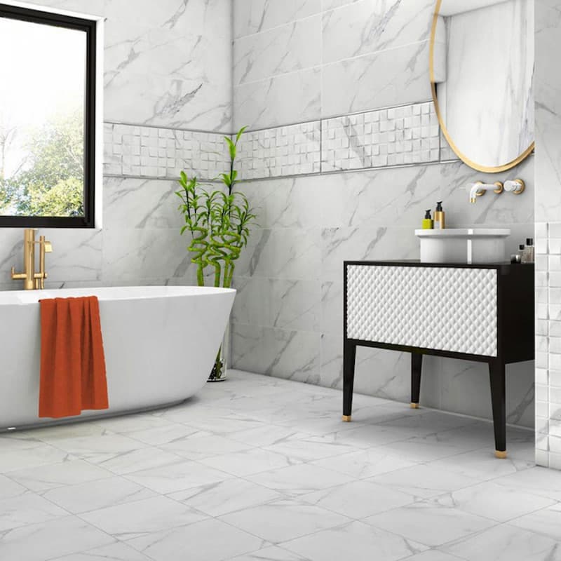 کاشی سرامیک الوند در کرج؛ تیره 4 نوع طرحدار سه بعدی ساده فانتزی