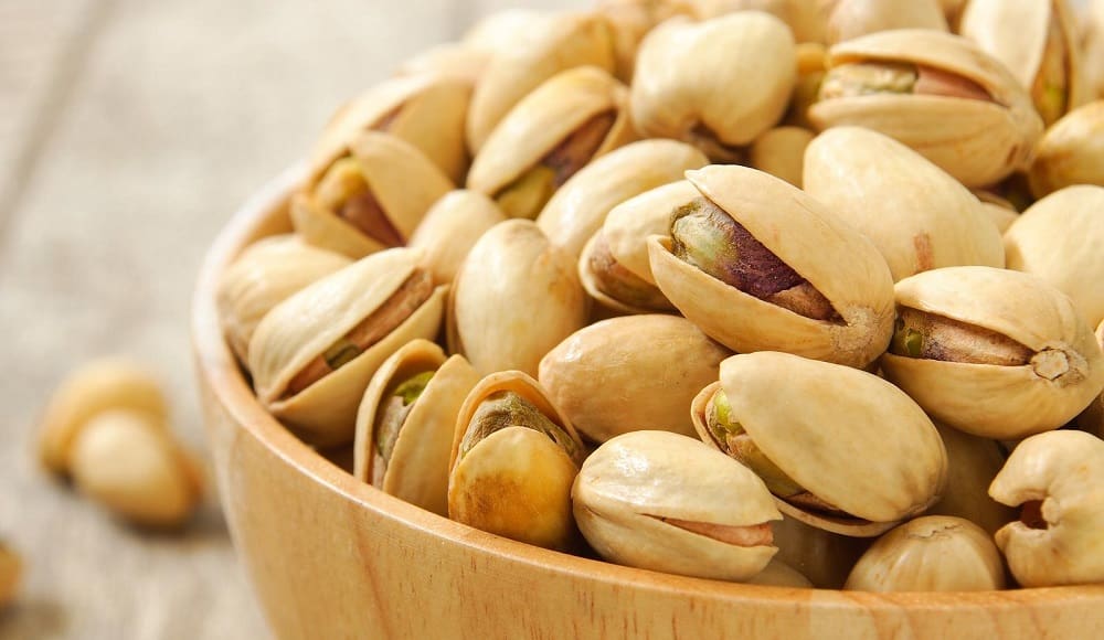 پسته آرتین؛ اوحدی بادامی 2 رنگ سبز ارغوانی دسر شیرینی Cake